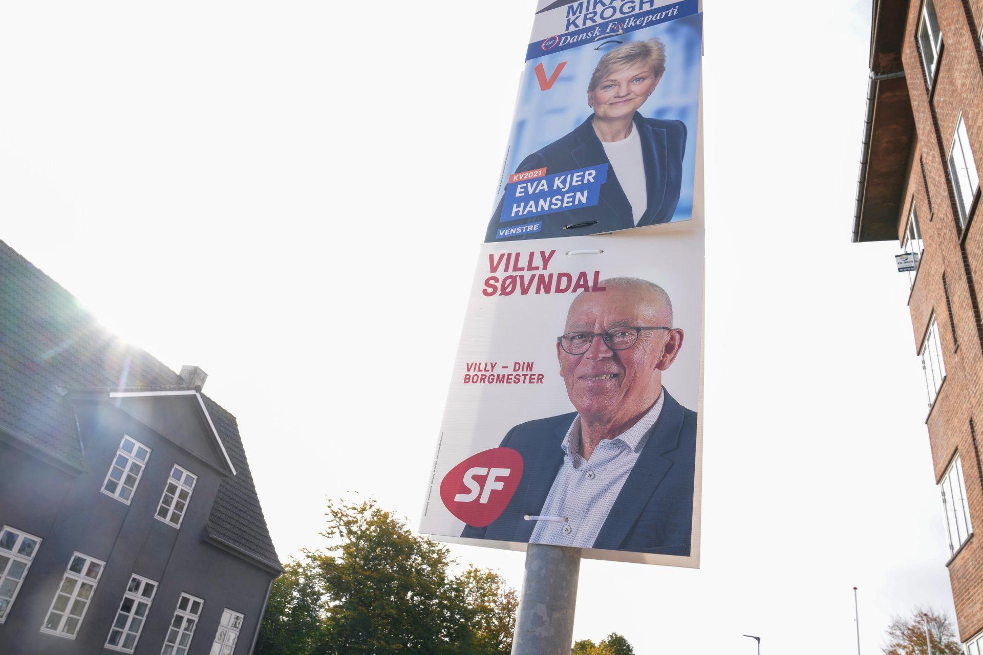 Fra KV21-valgkampen i Kolding. De to højtprofilerede borgmesterrivaler har begge forladt byrådspolitik midt i valgperioden.