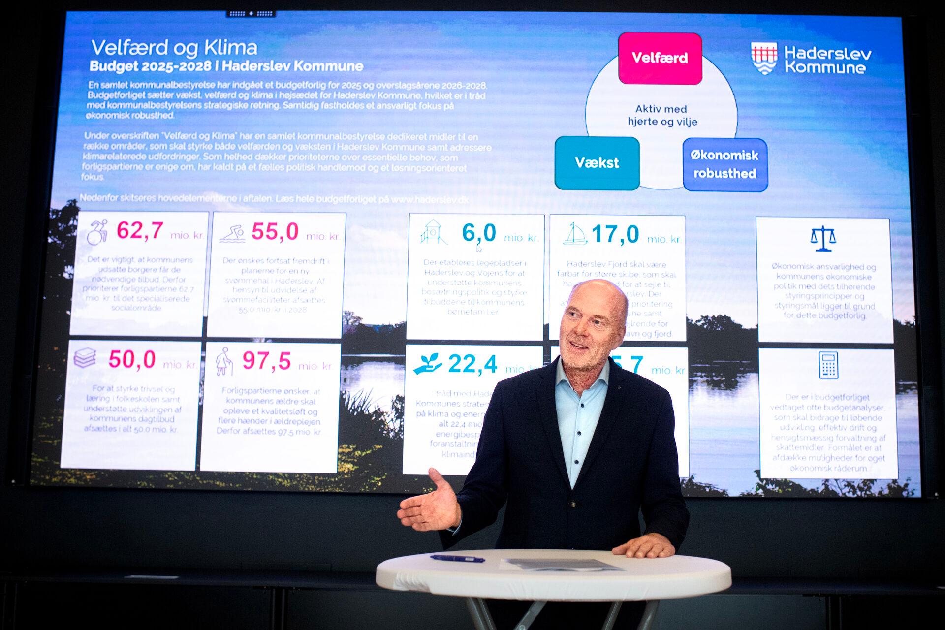 Budgetforligene er afsluttet i kommunerne over de seneste uger, og de officielle udmeldinger er ofte fuld af tal - som her i Haderslev Kommune - men det gør ikke forligene nemme at forstå for borgerne, som om et år skal stemme ved KV25.

