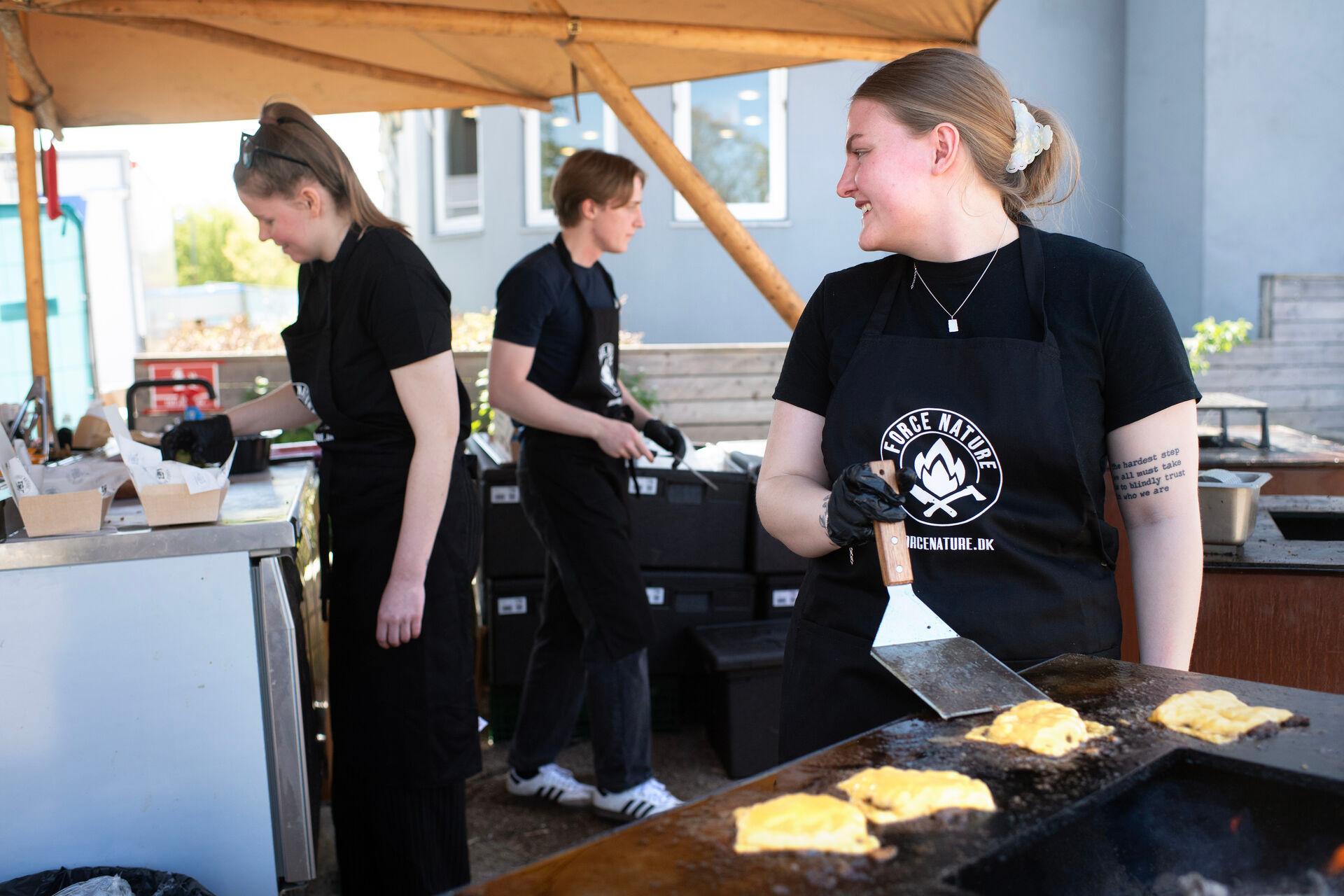 Unge kulturbrugere er flittige gæster til arrangementer, som rammer plet i interessesfæren  - for eksempel streetfood festivals, som her i Aabenraa i foråret.