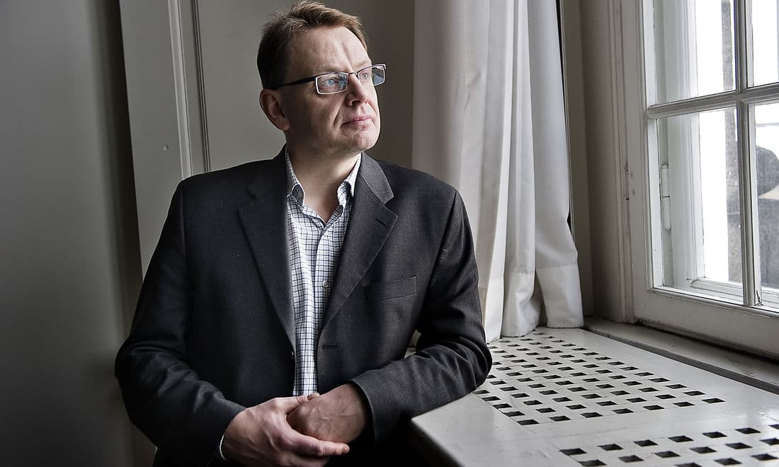 55-årige Jann Sjursen har deltaget i folkemødet i næsten alle år og tager ofte til Bornholm i forbindelse med sin formandspost for Rådet for Socialt Udsatte, der holder til i Rønne.