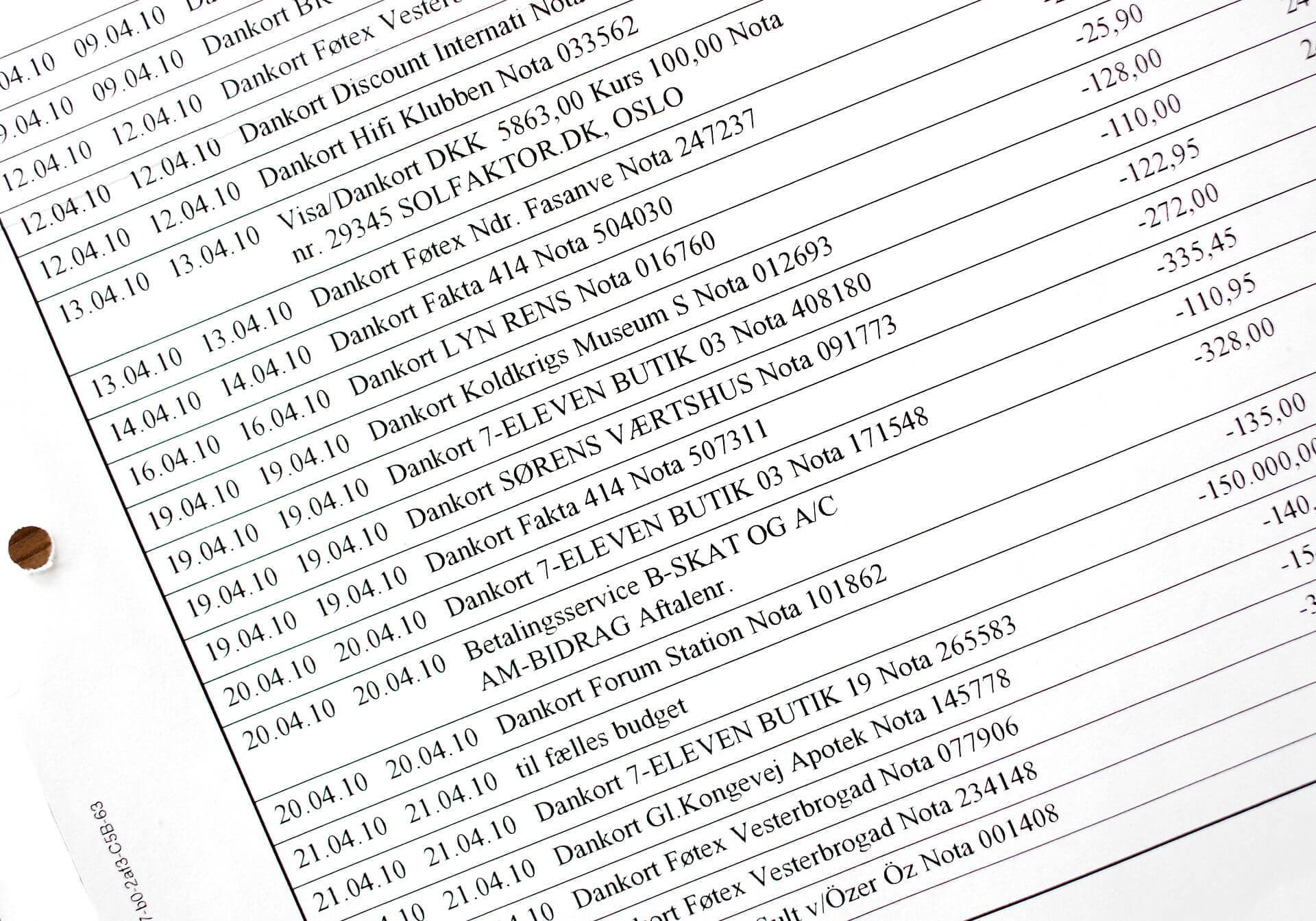 Kommunerne skal med et lovforslag fra regeringen have lov til at kigge bankernes kontoudskrifter igennem, når de verificerer udlændinges bopælsforhold til cpr-registrene.